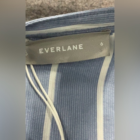 NWOT Everlane The Cotton Weave Dress (6) - Picture 5 of 6